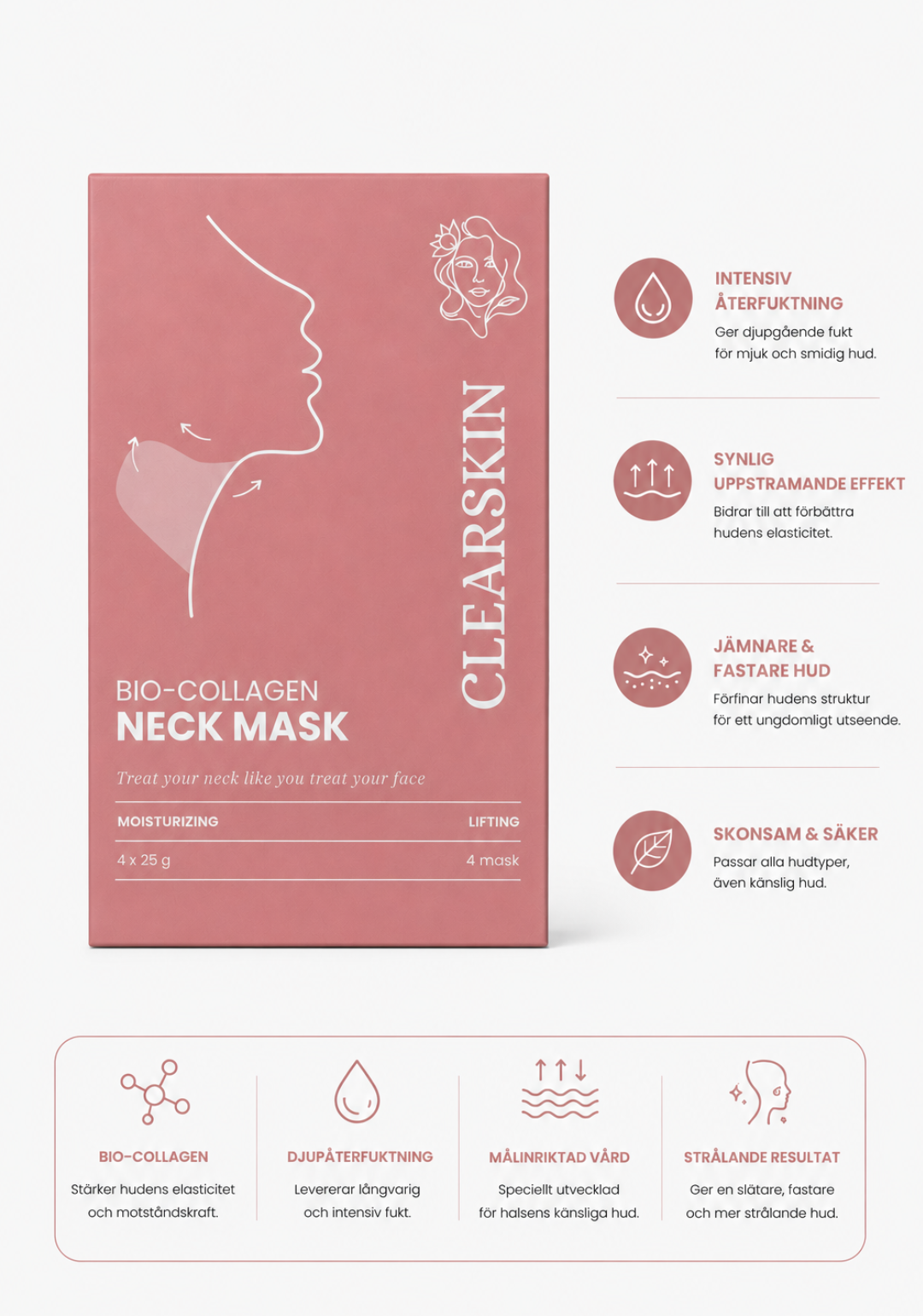 Anti-Aging-Halsmaske 2.0